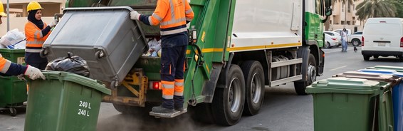 Waste collection and skip loading